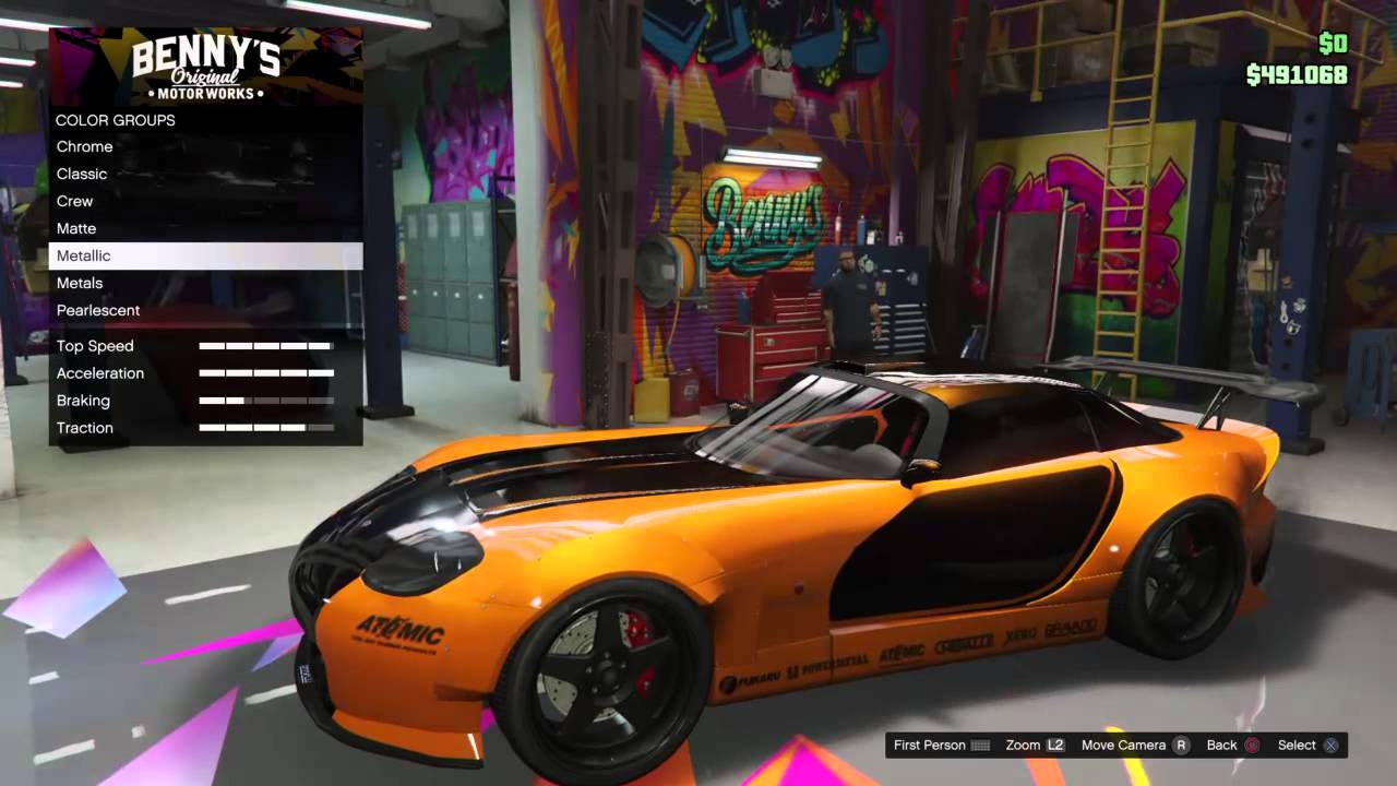 GTA V New Update 1.32 F&F Han's Car Tutorial ! - YouTube