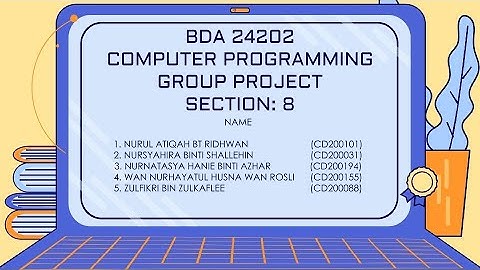 VIDEO PRESENTATION GROUP 4 CP BDA24202