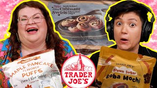 We Try ALL The New Trader Joe&#39;s Foods For April | Kitchen &amp; Jorn
