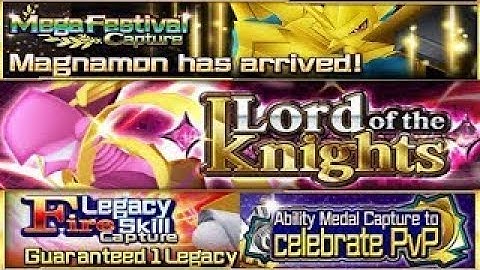 Digimon Linkz - New LordKnightmon Event & Magnamon