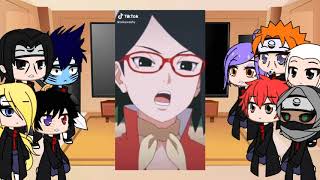 [Akatsuki reagindo á tiktoks da sarada] {Gacha Club}