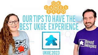 UKGE 2023 - Top Tips to help you enjoy the best and biggest Board Game Expo in the UK.
