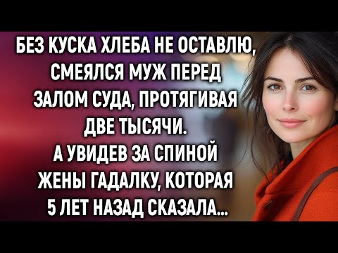 Без куска хлеба не оставлю смеялся муж перед залом суда протягивая две тысячи А увидев