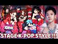 Stage Kpop Style !!! - Friday Night Funkin' Indonesia