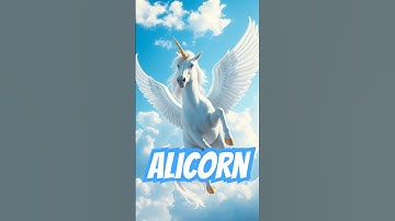 The Mystical Winged Unicorn of Legend! #Alicorn #WingedUnicorn #MythicalCreatures #LegendaryBeast