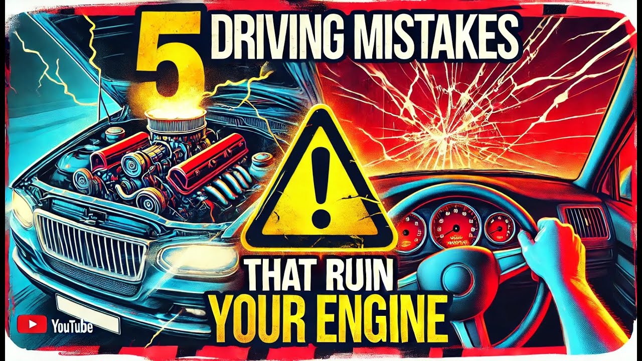 5 Driving MISTAKES that RUIN your ENGINE - YouTube