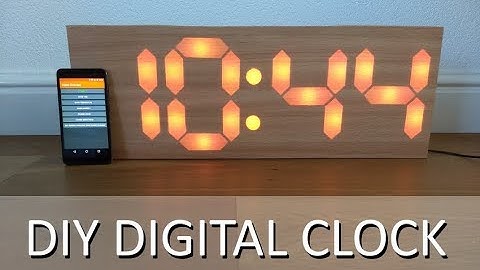 DIY 7 Segment Digital Clock