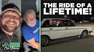 Taking my Dad on the ride of his life!
