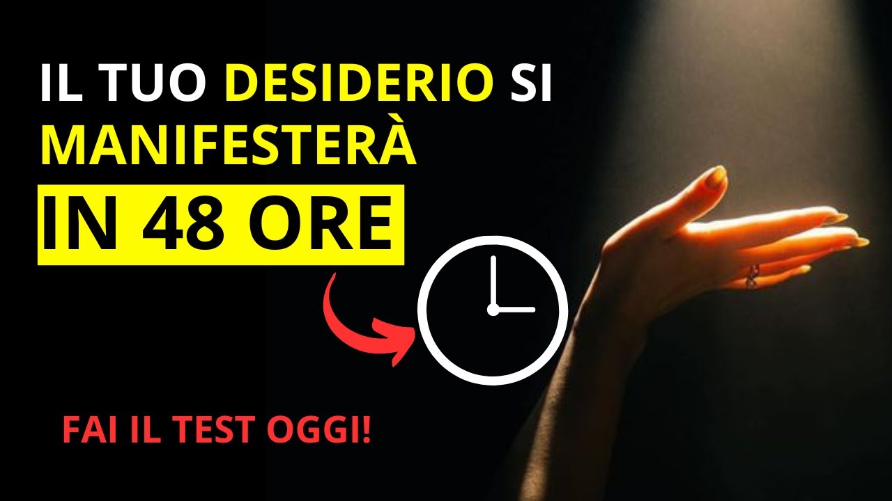 😮 INCREDIBILE IL TUO DESIDERIO VIENE ESAUDITO IN MODO FACILE E VELOCE