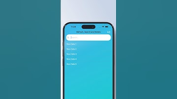 Refresh, Search and Delete with List in SwiftUI 🔥🔥
