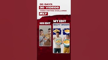 Day 17 of 30 Days 30 Videos editing challenge @Shivanshu.Agrawal