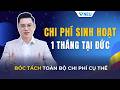Chi Phí Sinh Hoạt Tại Đức 1 THÁNG Là Bao Nhiêu? #duhocngheDuc #DHN #VNEU #2026