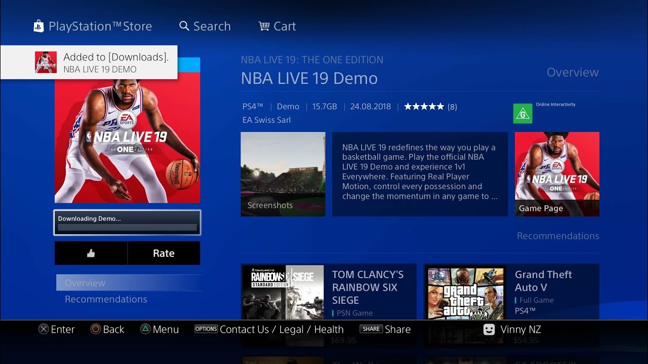 How To Download The NBA LIVE 19 Demo