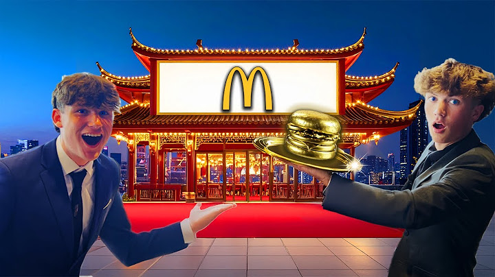 We Ate McDonald’s Like Billionaires