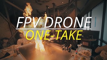 Epic FPV Indoor Drone Tour at Hibachi 🔥 Restaurant  / One-Take