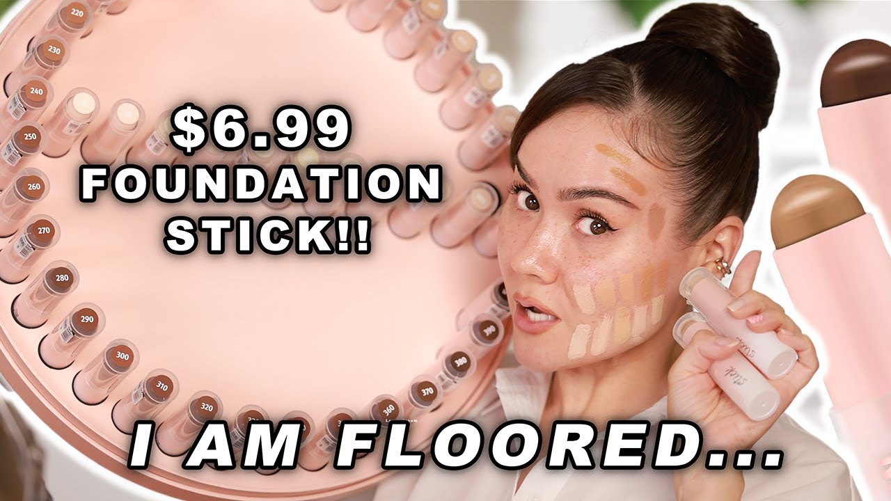 ESSENCE Foundation Stick Review - Cheap Price, Luxe Finish, Trash Packaging?! | Maryam Maquillage