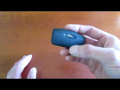 cambiar pila mando ford focus - YouTube