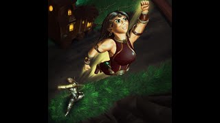 Who Needs Climbing Gear? - Dnd Art Timelapse