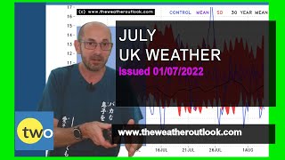 July trend weather forecast. Could there be a period of extreme heat?