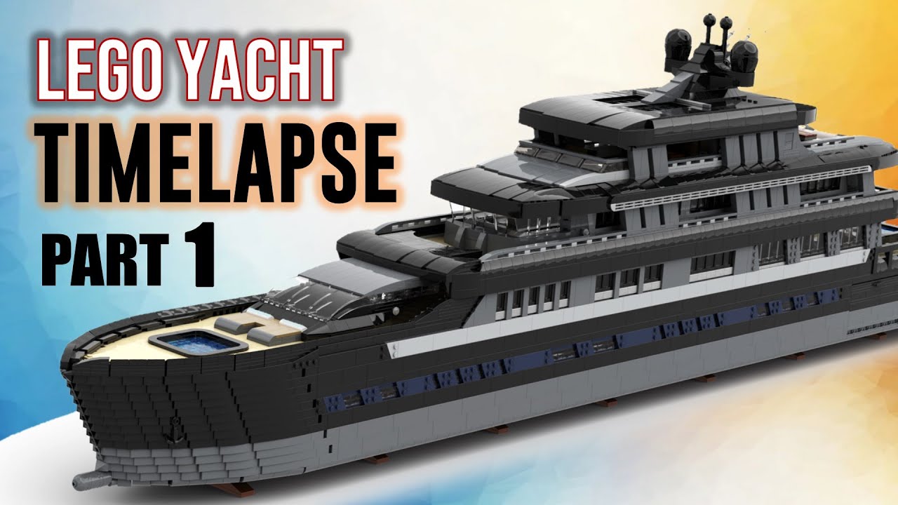 lego yacht tutorial