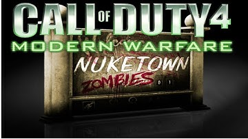 COD4 Zombies MOD Gameplay Commentary