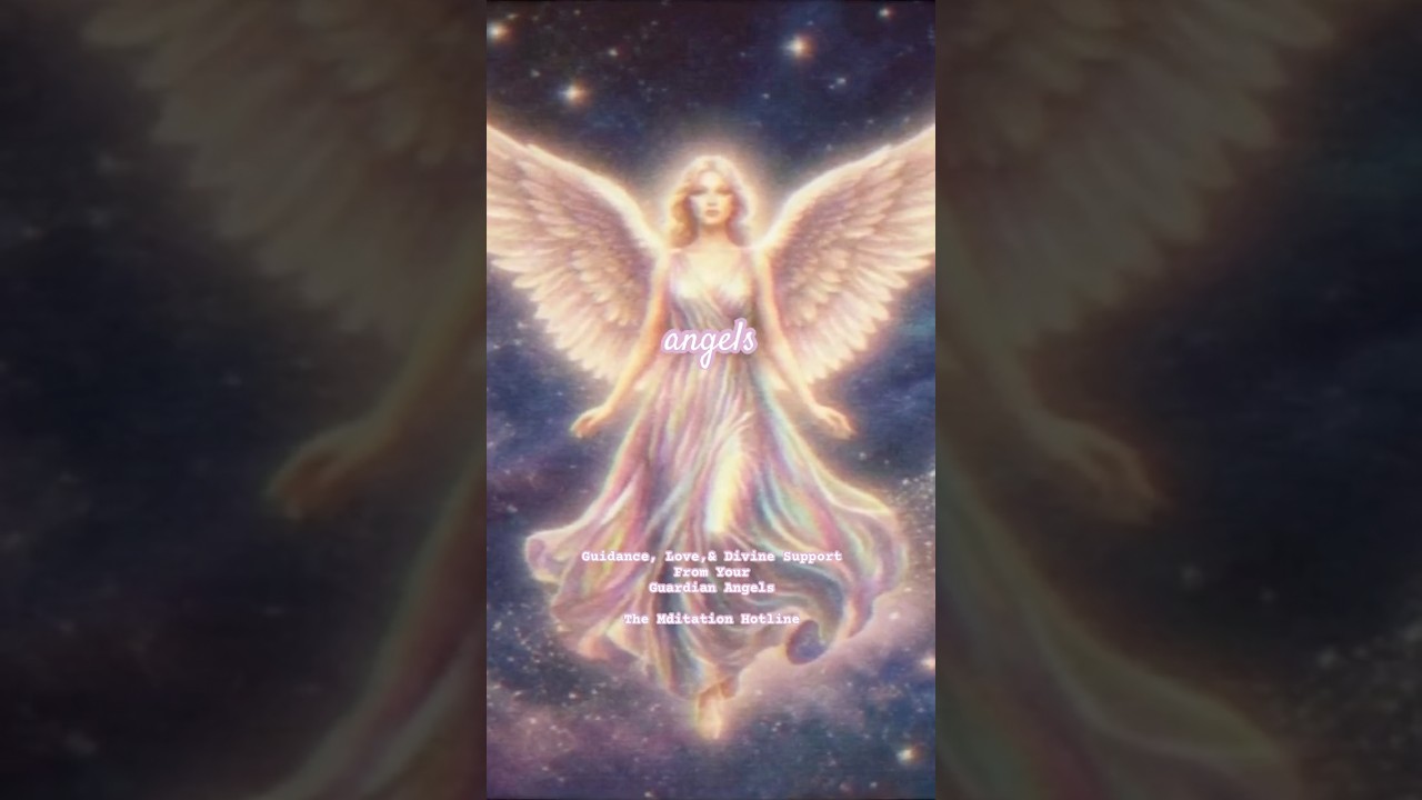 📞 @TheMeditationHotline Guardian Angel Meditation | Guidance, Love & Divine Support #angelicsoul