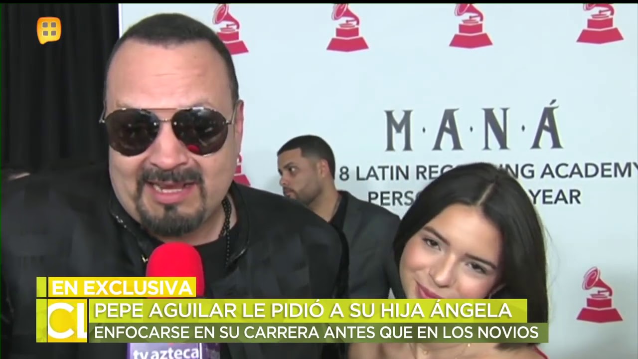 ¡Pepe Aguilar le tiene prohibido a su hija Ángela tener galán!