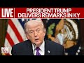 LIVE: President Trump Delivers Remarks in Kentucky