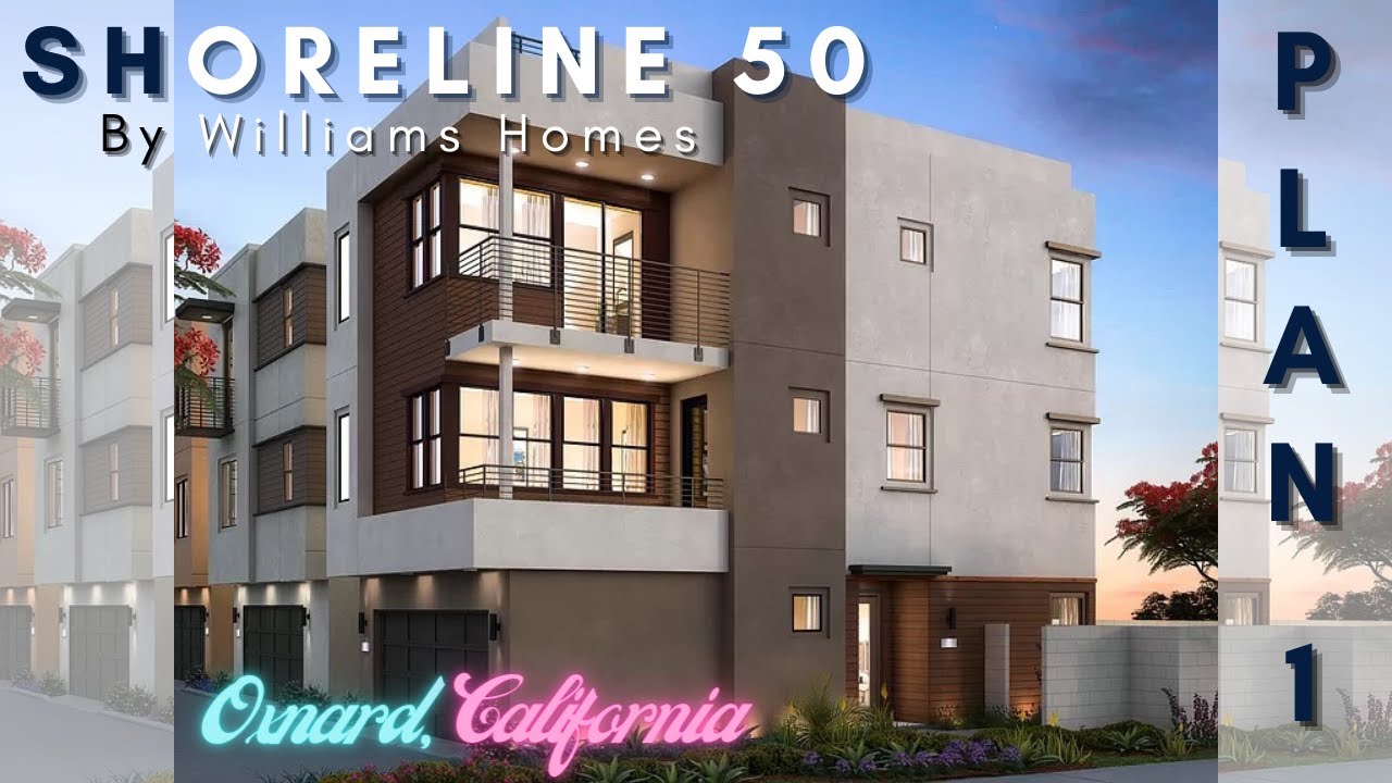 Oxnard, California Real Estate | Shoreline 50 by Williams Homes | 1,996 SF [ROOFTOP DECK]