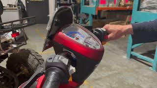 How to start your Automatic Venom GY6 Scooter for the first time!
