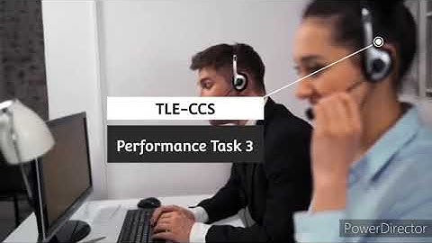 Performance Task 3 in TLE-CCS