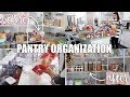 PANTRY ORGANIZATION IDEAS | ORGANIZE & DECLUTTER WITH ME