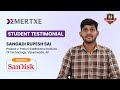 Embedded System Course for Freshers | Emertxe Success Story | Sangadi Rupesh Sai Placed at Sandisk