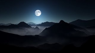 Тихая, усыпляющая музыка для сна и сеансов релаксации - Луна, Космос, Частицы, Частоты