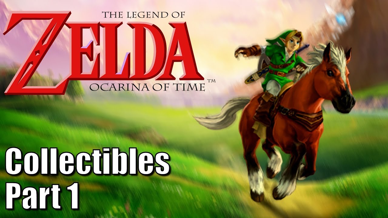The Legend of Zelda Ocarina of Time Part 7 Collectibles Part 1
