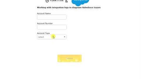 Working with integration logs to diagnose form
