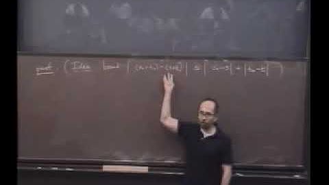 Lecture 16 - Subsequences Cauchy Sequences