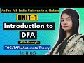 Understanding DFA (Deterministic Finite Automaton): Construction & Basics 🤖