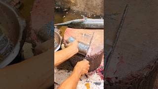 Amazing Giant Wallago Attu Catfish Cutting Skills Live In Fish #shorts...