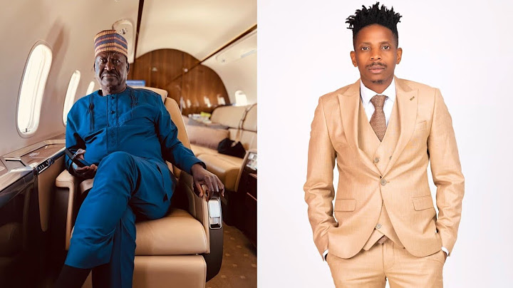 ERICK OMONDI MEETS AZIMIO LEADER RAILA ODINGA