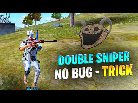 NO MORE DOUBLE SNIPER BUG 😈 HOW TO USE DOUBLE SNIPER WITHOUT BUG 🗿💀