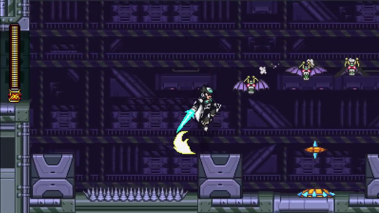 Mega Man X8 Demake Guru Mod v3.4 | Dark Mantis Stage | Shippuga