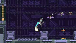 Mega Man X8 Demake Guru Mod V3.4 Dark Mantis Stage Shippuga Going On A Rampage