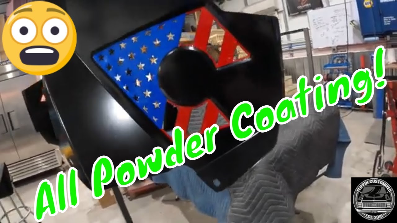 3 Stage Powder Coating its Easy - YouTube
