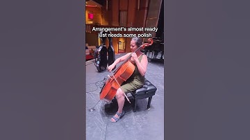 Thumbnail of Rehearsing That Wednesday Season 2 Cello Scene 🎻🖤 | Dance of the Knights (Prokofiev)
