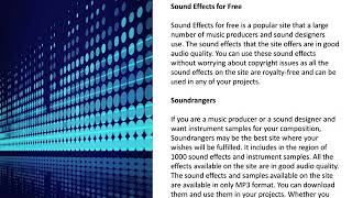 Best Websites to Download Free Sound Effects screenshot 5