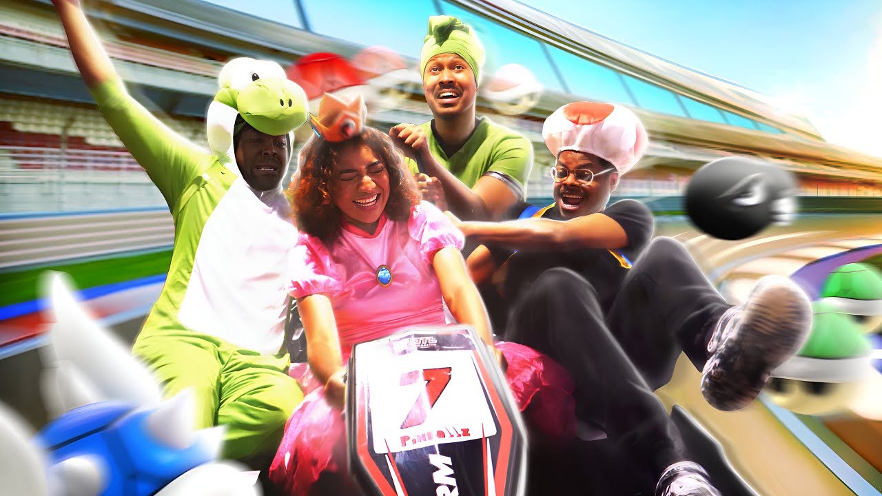 НЕМНОГО МАРИОКАРТА В РЕАЛЬНОЙ ЖИЗНИ