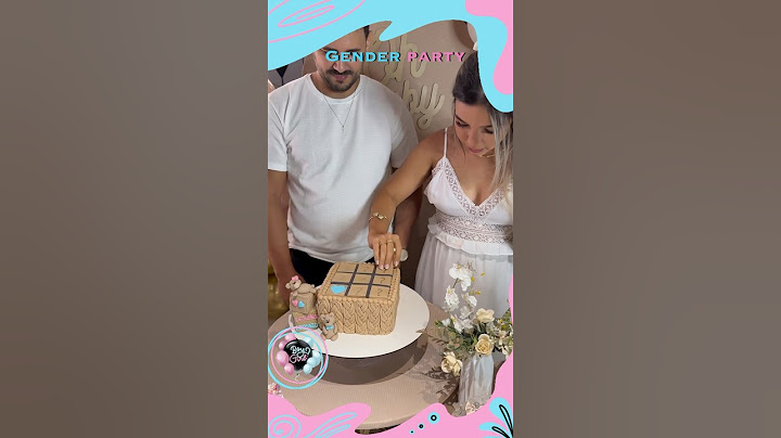 Beautiful Tic-tac-toe Gender Reveal ❤️💙 #genderreveal #announcement