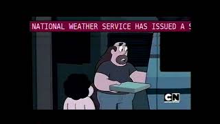 Emergency Weather Alert Eas July 18, 2015, Glitched Video