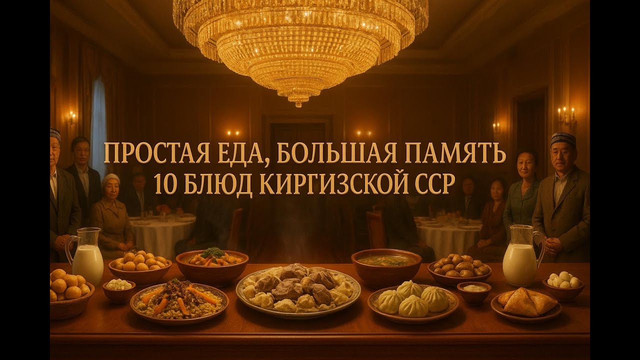 ПРОСТАЯ ЕДА, БОЛЬШАЯ ПАМЯТЬ | 10 БЛЮД КИРГИЗСКОЙ ССР